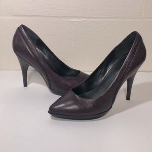Audrey Brooke maroon heels